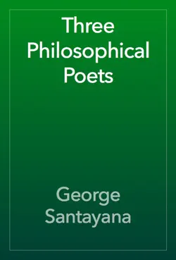 three philosophical poets book cover image