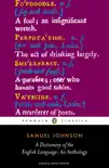 A Dictionary of the English Language: an Anthology sinopsis y comentarios