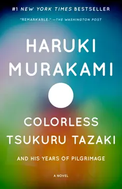 colorless tsukuru tazaki and his years of pilgrimage book cover image
