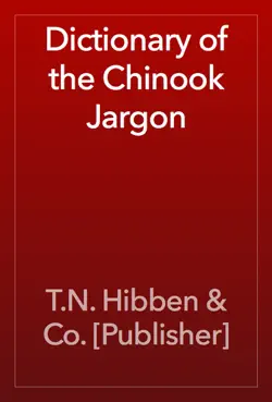 dictionary of the chinook jargon book cover image