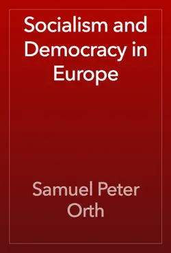 socialism and democracy in europe book cover image