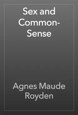 sex and common-sense book cover image