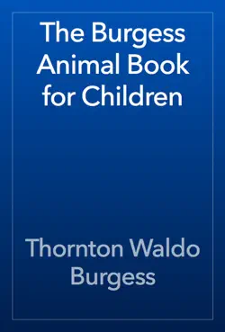 the burgess animal book for children book cover image