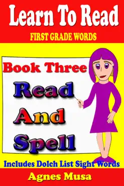book three read and spell first grade words book cover image