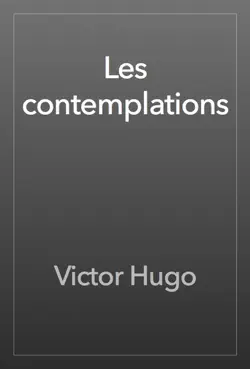 les contemplations book cover image