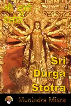 durga stotra in english rhyme book cover image