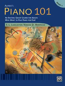 alfred's piano 101: book 1 book cover image