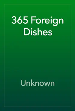 365 foreign dishes book cover image