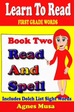 book two read and spell first grade words book cover image