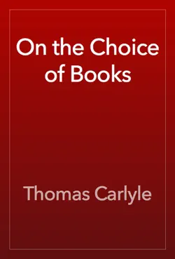 on the choice of books imagen de la portada del libro
