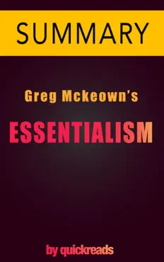 essentialism by greg mckeown -- summary & analysis book cover image