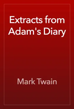 extracts from adam's diary book cover image