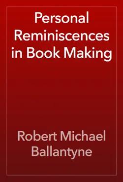 personal reminiscences in book making imagen de la portada del libro