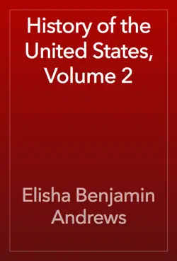 history of the united states, volume 2 book cover image