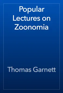 popular lectures on zoonomia book cover image