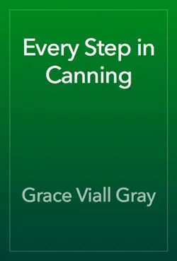 every step in canning book cover image