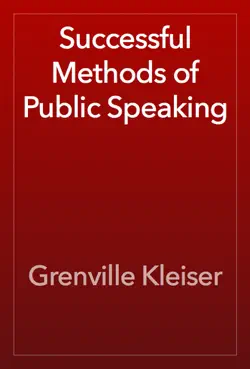 successful methods of public speaking book cover image
