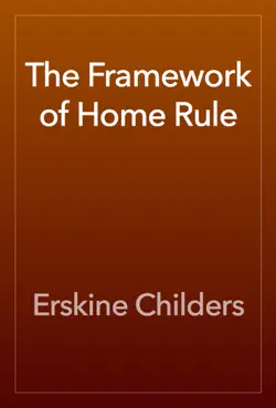 the framework of home rule imagen de la portada del libro