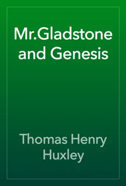 mr.gladstone and genesis book cover image