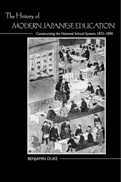 the history of modern japanese education book cover image