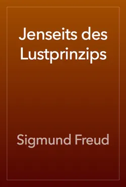 jenseits des lustprinzips book cover image