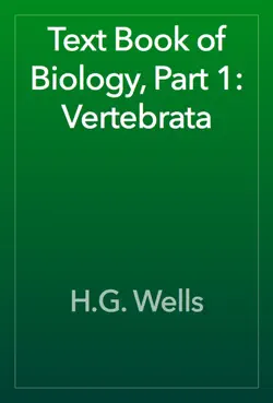 text book of biology, part 1: vertebrata book cover image