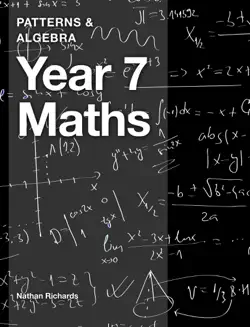 patterns & algebra year 7 maths book cover image