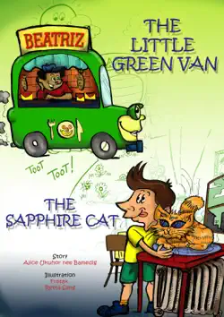 the little green van and the sapphire cat book cover image