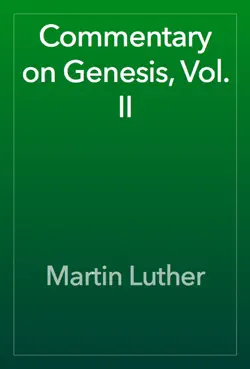 commentary on genesis, vol. ii book cover image