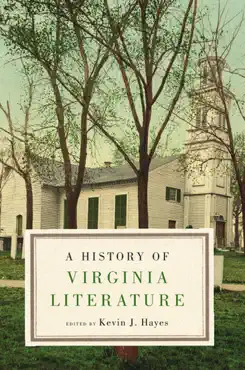 a history of virginia literature book cover image