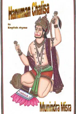 hanuman chalisa in english rhyme book cover image
