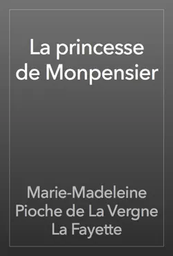 la princesse de monpensier book cover image