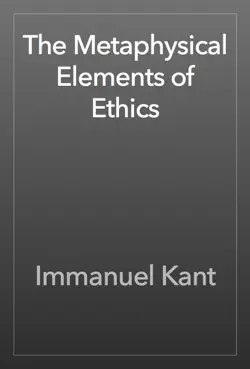 the metaphysical elements of ethics imagen de la portada del libro