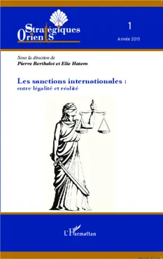 les sanctions internationales : entre légalité et réalité book cover image
