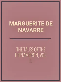 the tales of the heptameron, vol. ii. book cover image