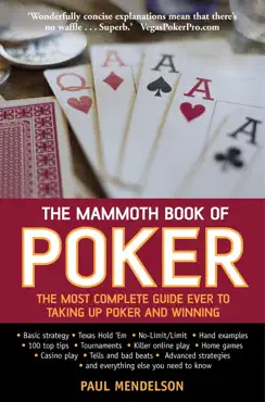 the mammoth book of poker book cover image