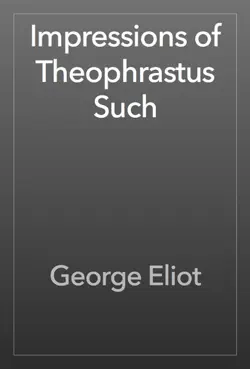 impressions of theophrastus such book cover image