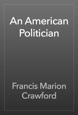 an american politician book cover image