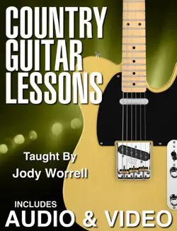 country guitar lessons with audio & video book cover image