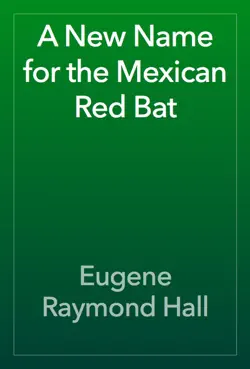 a new name for the mexican red bat book cover image