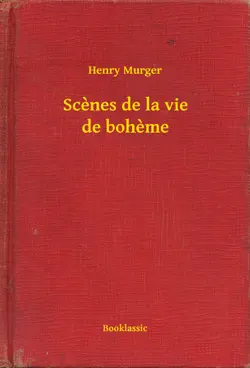 scenes de la vie de boheme book cover image