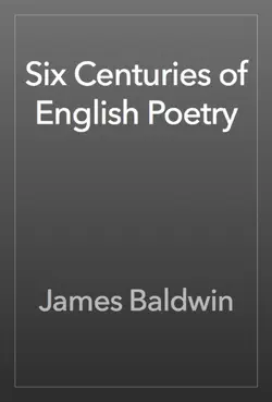six centuries of english poetry book cover image
