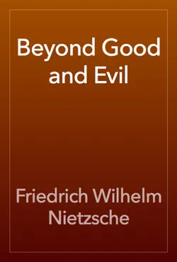beyond good and evil imagen de la portada del libro