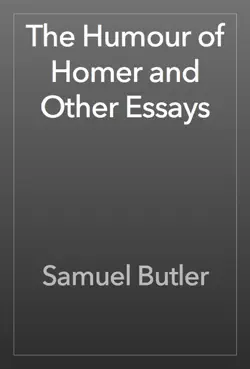 the humour of homer and other essays book cover image