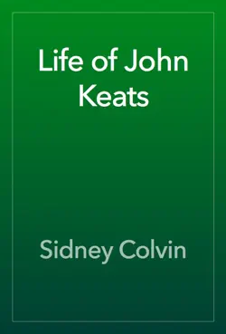 life of john keats book cover image