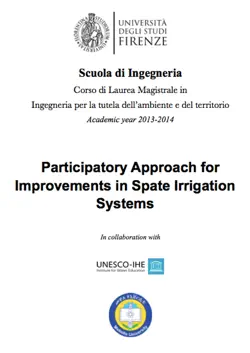 participatory approach for improvements in spate irrigation systems book cover image