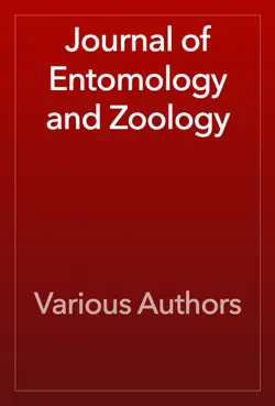 journal of entomology and zoology book cover image