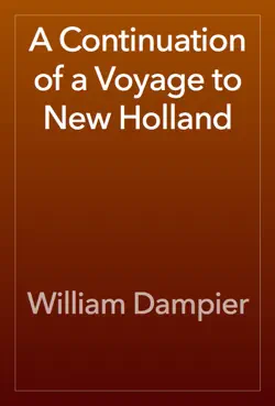 a continuation of a voyage to new holland book cover image