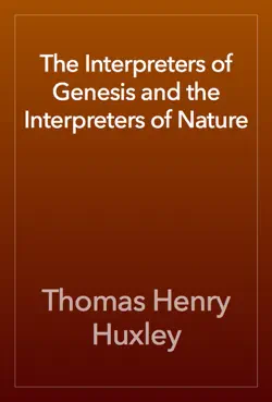 the interpreters of genesis and the interpreters of nature book cover image