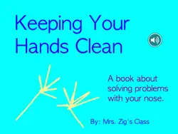 keeping your hands clean imagen de la portada del libro